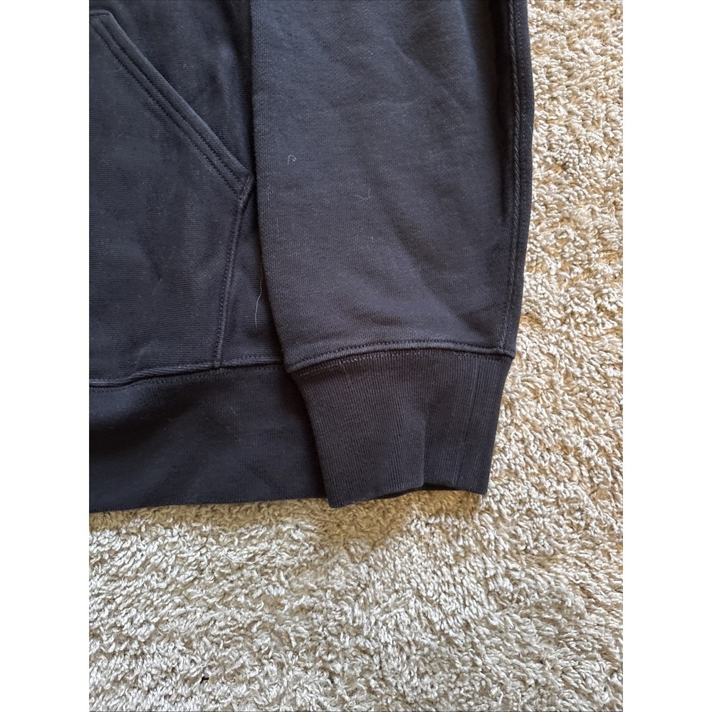 J Crew Sportswear Black Hoodie Men's Medium New With Tag Heavy Construction - Picture 2 of 7